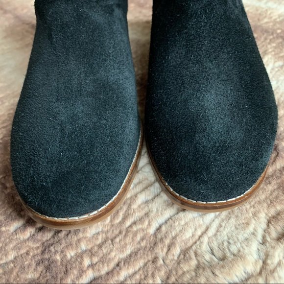 Cole Haan Alayna Slouch Black Suede Ankle Bootie - Picture 5 of 9